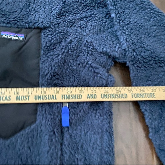 Patagonia Classic Retro X Pile Fleece Jacket Navy Mens L New With Tags - Picture 8 of 10